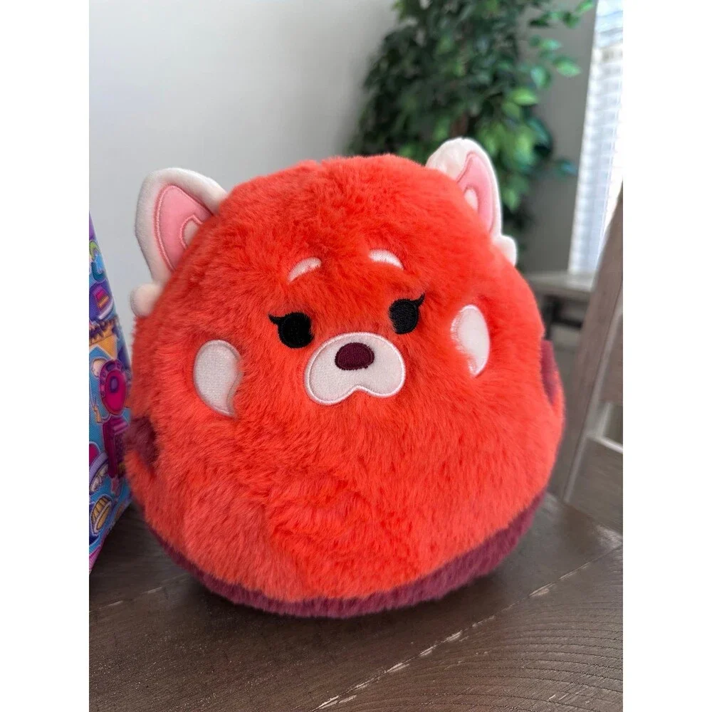 Disney Parks Loungefly Town Forever Mini Backpack & Red Panda Squishmallow Lot
